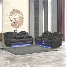 Load image into Gallery viewer, Benz - LED &amp; Power Recliner With Adjustable Headrests And Ambient LED Lighting
