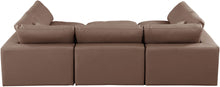 Load image into Gallery viewer, Comfy - 6 Piece Faux Leather Sectional
