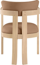 Load image into Gallery viewer, Lavrin - Vegan Leather Dining Arm Chair (Set of 2) - Natural Base
