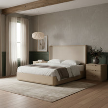 Load image into Gallery viewer, Tiberio - Textured Fabric Bed
