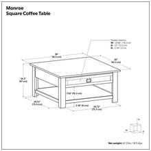 Load image into Gallery viewer, Monroe - Handcrafted Side Table
