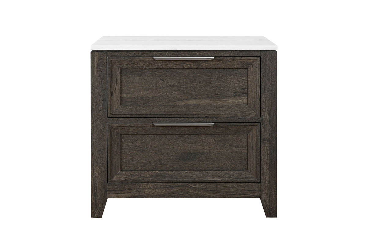 Mariah - Nightstand - Dark Brown