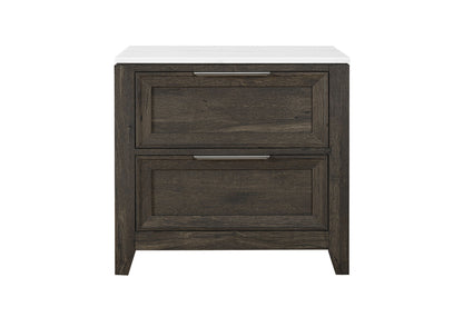 Mariah - Nightstand - Dark Brown