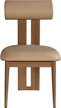 Load image into Gallery viewer, Dario - Faux Leather Dining Chair With Brown Frame (Set of 2)
