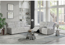 Load image into Gallery viewer, U6028 - Reclining Sofa / Console Reclining Loveseat - Gray
