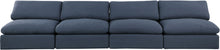 Load image into Gallery viewer, Comfy - Linen Modular Armless Sofa 4 Seats
