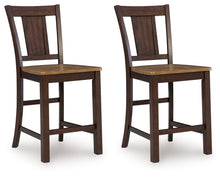 Load image into Gallery viewer, Rylandeen - Barstool (Set of 2) - Light Brown / Dark Brown
