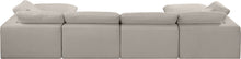 Load image into Gallery viewer, Comfy - 6 Piece Linen Modular Double Chaise Sectional
