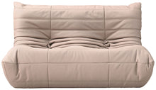 Load image into Gallery viewer, Relax - Vegan Leather 54.75" Upholstered Loveseat - Tan
