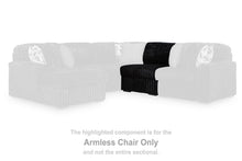 Load image into Gallery viewer, Midnight-Madness - Armless Chair - Onyx
