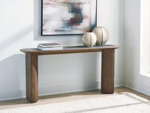 Load image into Gallery viewer, Dontayne - Sofa Table - Warm Brown
