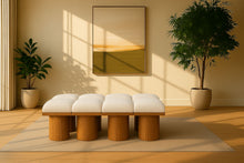 Load image into Gallery viewer, Pavilion - 8 Piece Modular Bench With Brown Base
