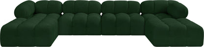 Ames - 6 Piece Fabric Modular U-Shaped Sectional
