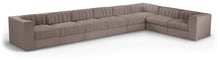 Load image into Gallery viewer, Rummi - Velvet Performance Fabric Upholstered 8 Piece Modular Sectional (With 3 Corner Chairs)

