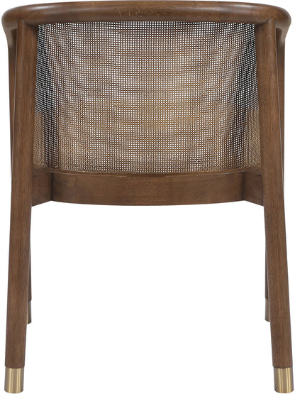 Sylvan - Vegan Leather Dining Chair (Set of 2) - Brown Frame