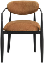 Load image into Gallery viewer, Riccio - Fabric Dining Arm Chair (Set of 2) - Black Frame
