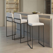 Load image into Gallery viewer, Fuji - Contemporary High Back Barstool Elegant Design

