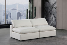 Load image into Gallery viewer, Comfy - Linen Modular Armless Sofa 2 Seats
