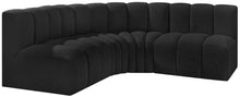 Load image into Gallery viewer, Arc - Boucle Fabric 4 Piece Corner Modular Sofa
