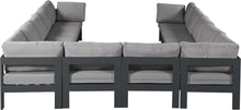 Load image into Gallery viewer, Nizuc - Outdoor Patio 12 Piece Modular Sectional With Gray Frame
