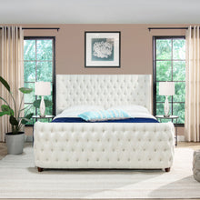 Load image into Gallery viewer, Brooklyn - Tufted Panel Bed Headboard And Footboard Set
