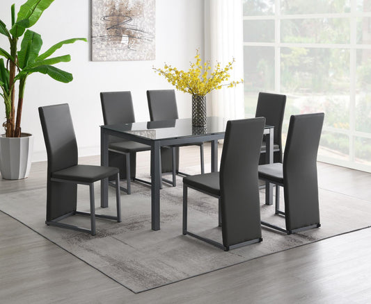 D227 - Dining Table - Charcoal