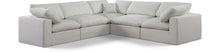 Load image into Gallery viewer, Comfy - 5 Piece Linen Modular Corner Sectional
