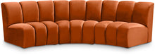 Load image into Gallery viewer, Infinity - 3 Piece Velvet Modular Sectional
