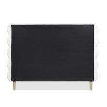 Load image into Gallery viewer, Stockholm - Modern Wavy Headboard Platform Bed
