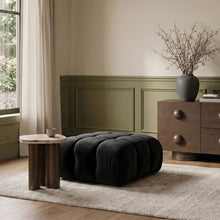 Load image into Gallery viewer, Orin - Velvet Performance Fabric Upholstered Modular Ottoman
