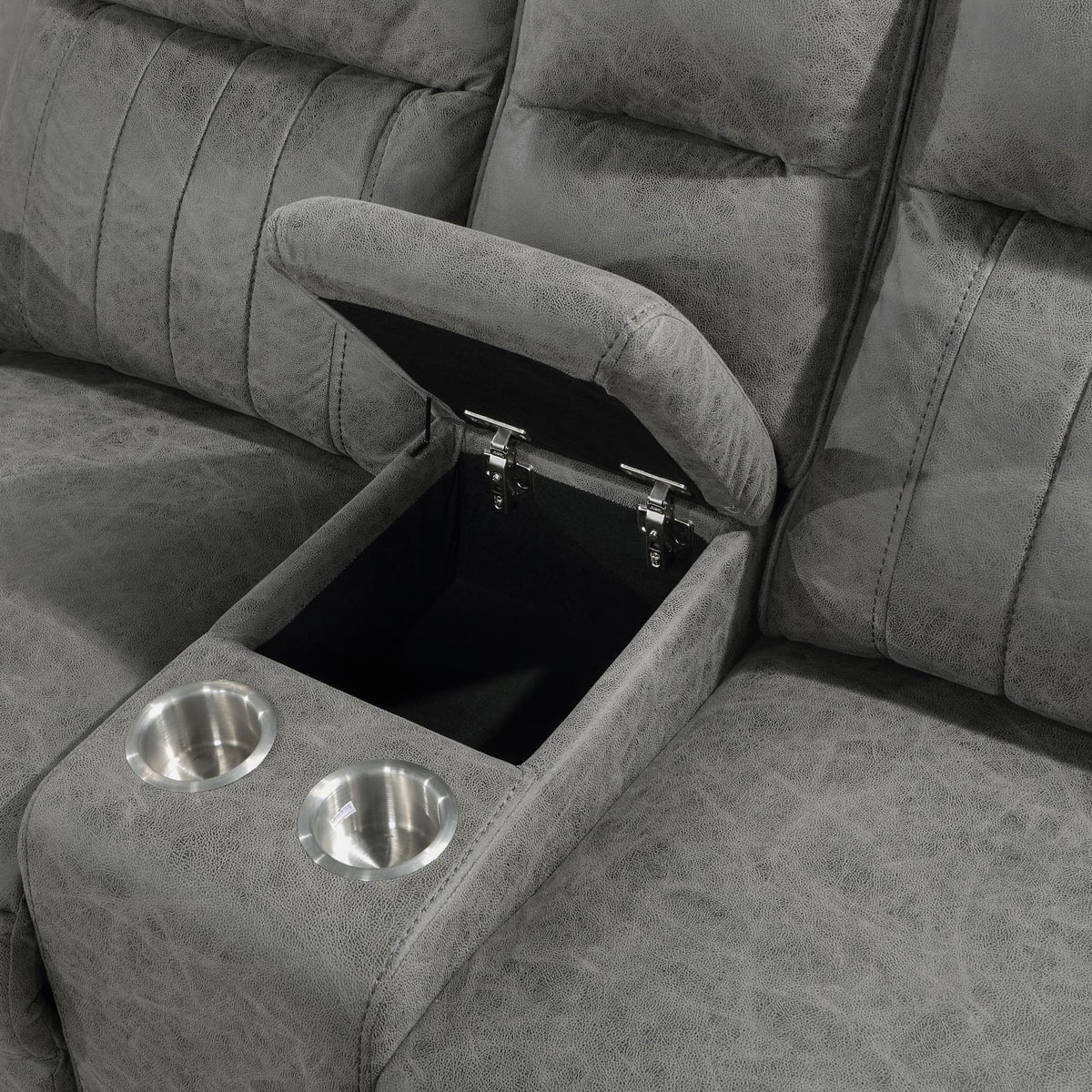 U172 - Motion Loveseat - Gray