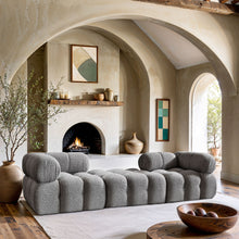 Load image into Gallery viewer, Ames - 3 Piece Boucle Modular Sofa With 1 Backless Seat
