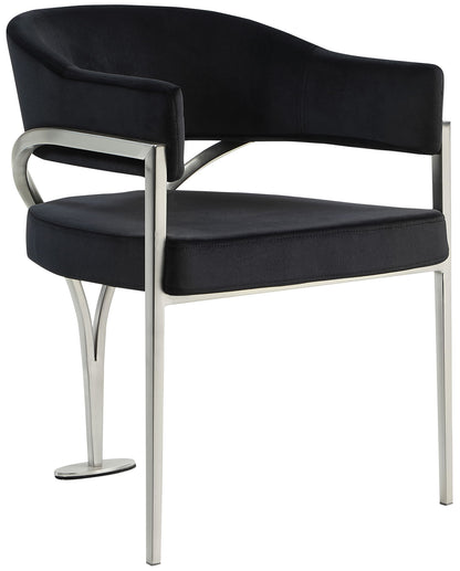 Madelyn - Dining Chair (Set of 2) - Brushed Chrome