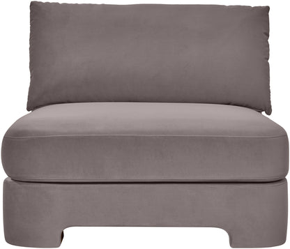 Hammond - Velvet Performance Fabric Upholstered Armless Chair