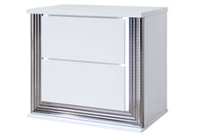 Load image into Gallery viewer, Ylime - Nightstand With LED - Smooth White
