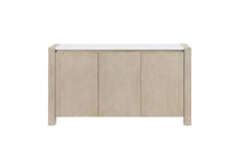 Load image into Gallery viewer, D1321 - Buffet With Real Marble Top - Natural / White
