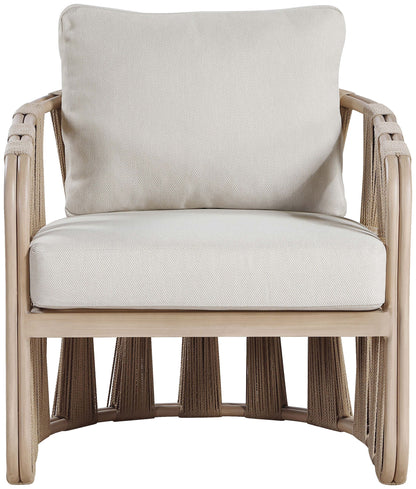 San Pietro - Resilient Waterproof Fabric Upholstered Outdoor Patio Chair