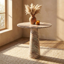 Load image into Gallery viewer, Fontelina - 30" Genuine Marble Bistro Dining Table
