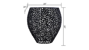 Galaxy Home ET3403-18 Coffee Table in Black