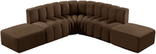 Load image into Gallery viewer, Arc - Velvet 6 Piece Corner Modular Sofa
