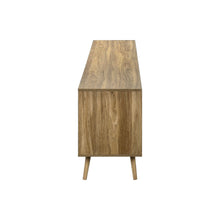 Load image into Gallery viewer, TV Stand, Storage Cabinet Console With Adjustable Shelf And Cable Management - Walnut
