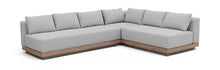 Load image into Gallery viewer, Solace - Olefin Performance Fabric 3 Piece Outdoor Patio Modular Sectional (Sofa, Loveseat &amp; Corner Chair)
