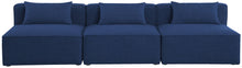 Load image into Gallery viewer, Cube - Linen Modular 3 Seat Armless Sofa
