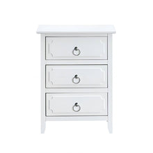 Load image into Gallery viewer, Daniel - 3 Drawer Nightstand - White
