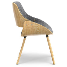 Load image into Gallery viewer, Malden - Bentwood Dining Chair With Wood Back
