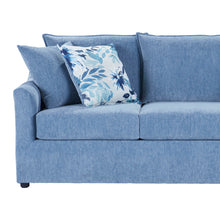 Load image into Gallery viewer, Sylvie - 2 Piece Living Room Set (Sofa &amp; Chair) - Blue Slate
