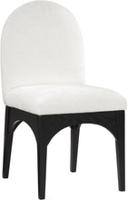 Load image into Gallery viewer, Waldorf - Chenille Dining Side Chair With Black Legs
