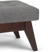 Load image into Gallery viewer, Draper - Upholstered Mid Century Tufted Ottoman Bench

