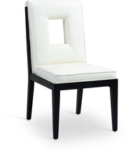 Load image into Gallery viewer, Gwendolyn - Faux Leather Dining Side Chair With Black Frame (Set of 2)
