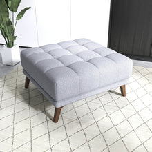 Load image into Gallery viewer, Addison - Square Upholstered Ottoman
